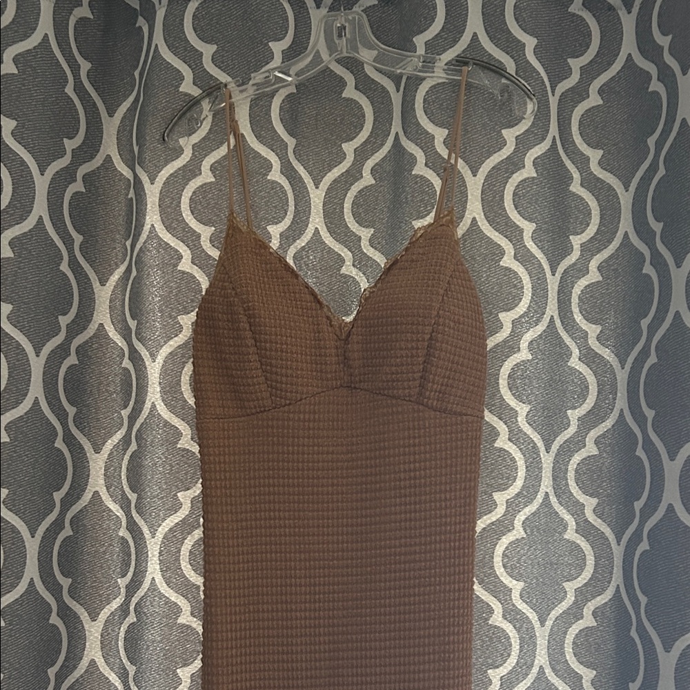 Brown Dress